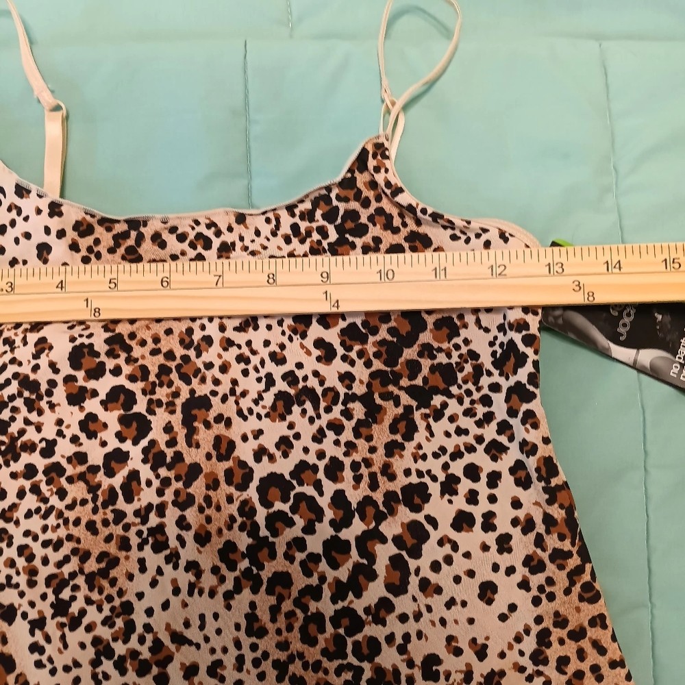 Jockey Sz Medium Leopard Print Buttery Soft Touch Women Camisole - Picture 8 of 10